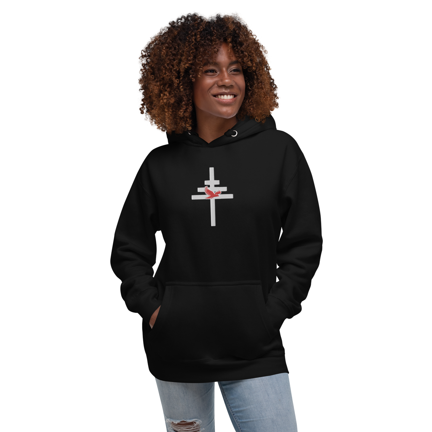 Nobody Safe “Triple Cross” Embroidered Hoody