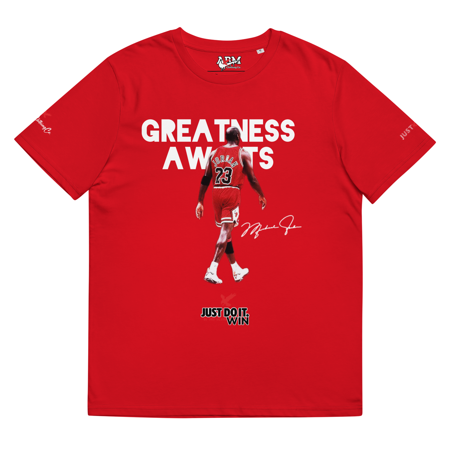 Jordan “Greatness Awaits” Just Win Tee