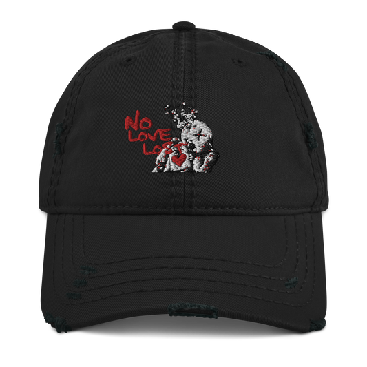 No Love Lost “Dying 2Live” Distressed Dad Hat